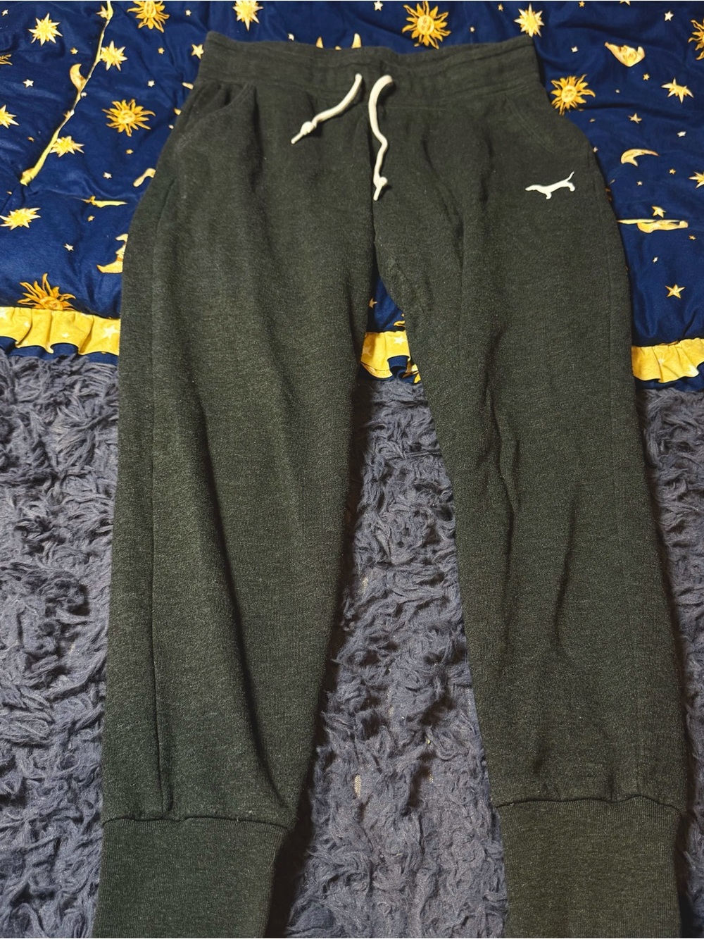 Victoria’s Secret PINK Dark Gray Jogger Sweatpants